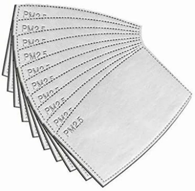 Reusable N95 Cotton Mask with 2 filters.