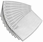 Reusable N95 Cotton Mask with 2 filters.