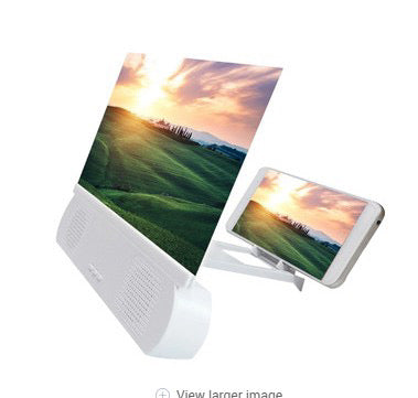 12 INCH, 3D MOBILE SCREEN MAGNIFIER SPEAKER