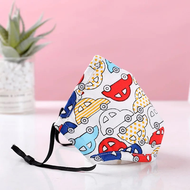 Kids Face Mask with Filter & Activated Carbon